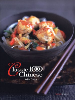 cover image of Classic 1000 Chinese Recipes